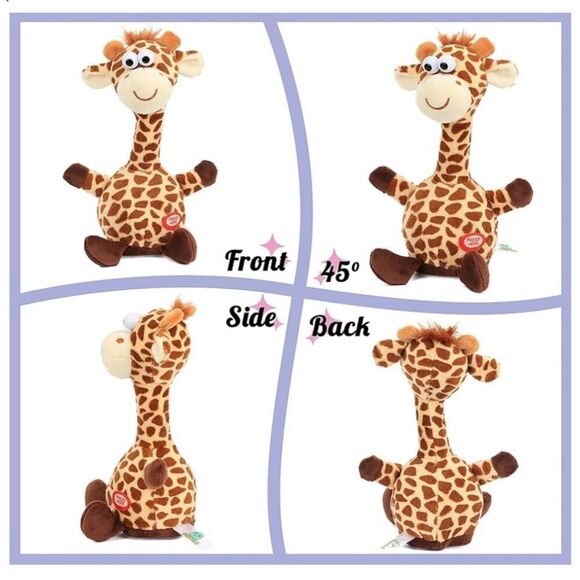 NWT … HOPEARL “Giraffe” Interactive Toy - Picture 4 of 8